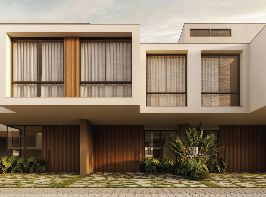 Fachada contemporânea