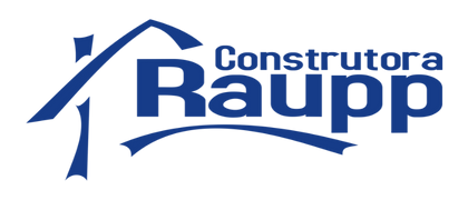 logo construtora raupp azul